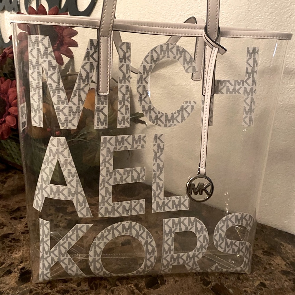 Michael Kors The Signature Clear Tote
